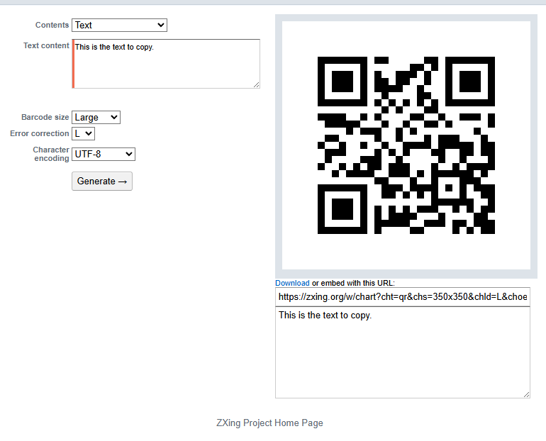 zxing-qr-code-generate-for-copy-text.png